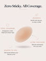 Adhesive Nipple Cover with Travel Case