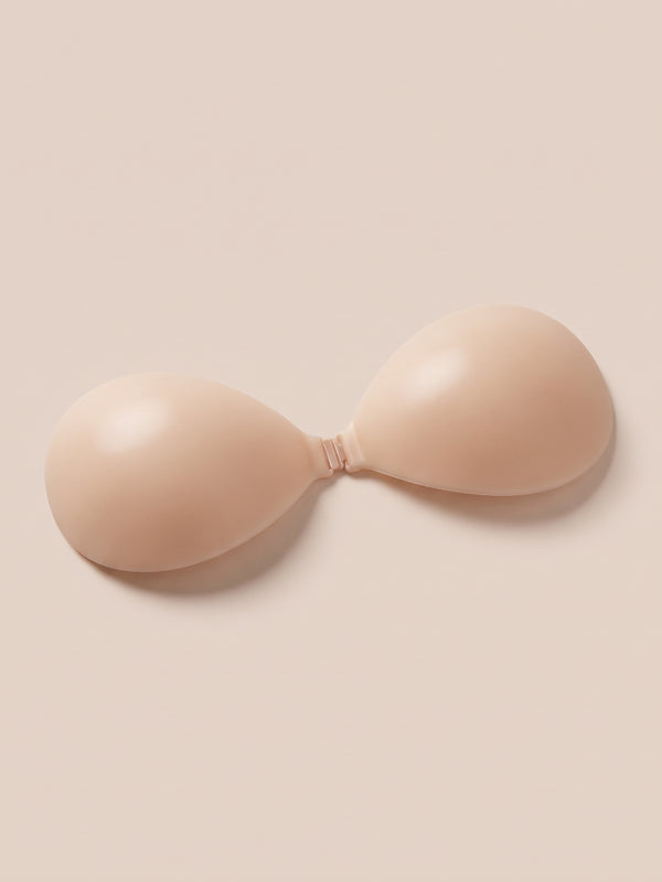 Strapless Silicone Adhesive Bra with Front Clip