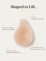 pearshaped lift up bra