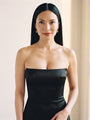 U-Plunge Strapless Backless Adhesive Push-Up Bra with Sticky Side Wings